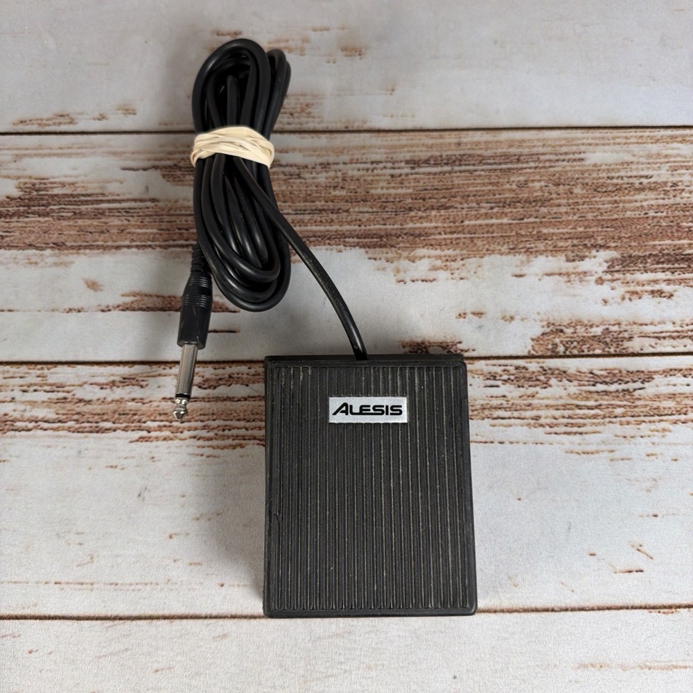 Alesis 93 Sustain Sustain/Damper Foot Switch Pedal Keyboard Used